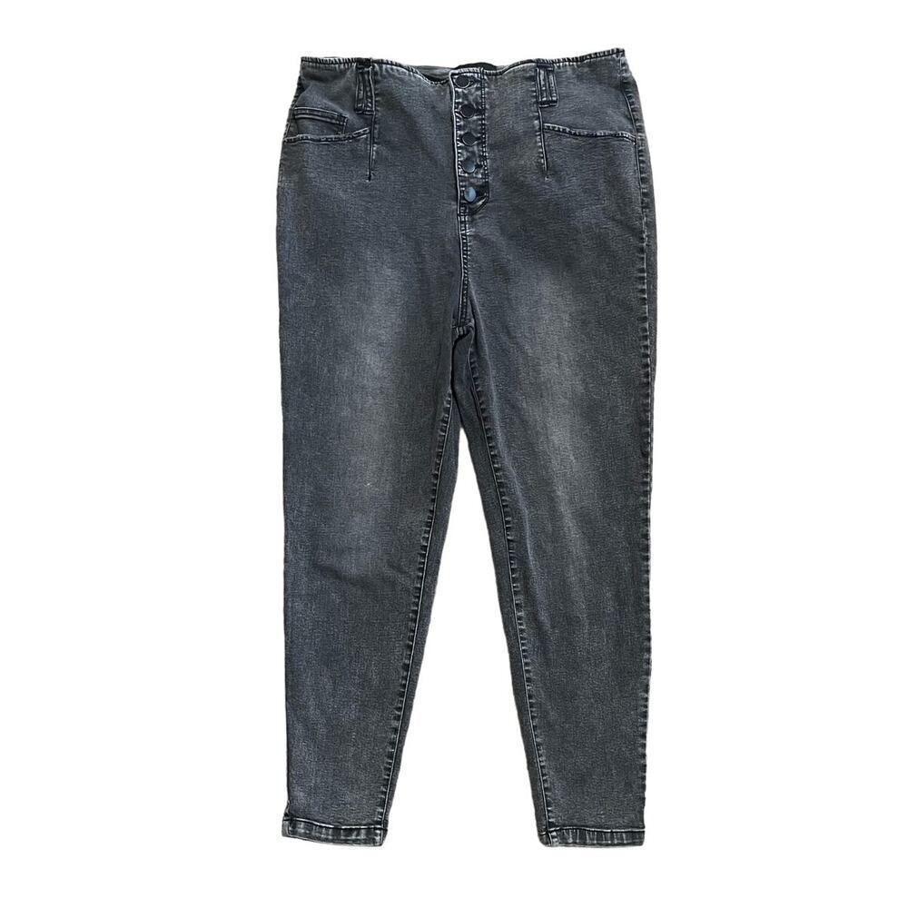 Forever 21 High Waisted Black Skinny Jeans